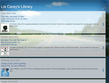 Tablet Screenshot of liscareyslibrary.com